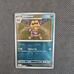 Krokorok | 058/086 | Black Bolt | Masterball Reverse Holo | Pokemon TCG - Image 1