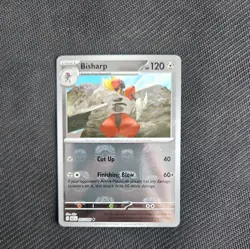 Pokemon TCG Bisharp 065/086 Master Ball Reverse Holo - Black Bolt - NM - Image 1