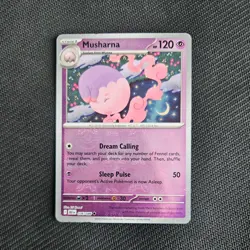 Musharna (Master Ball Pattern) 036/086 Black Bolt Pokemon NM - Image 1