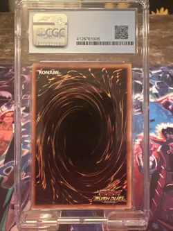 CGC 9 Yu-Gi-Oh Rush Duel 2021 Japanese Dark Magician Girl G001-JP002 Blue Label - Image 2