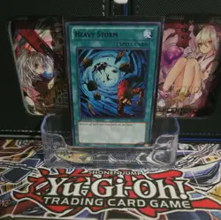 YUGIOH HEAVY STORM BLACK RARE BP01-EN038 - Image 1