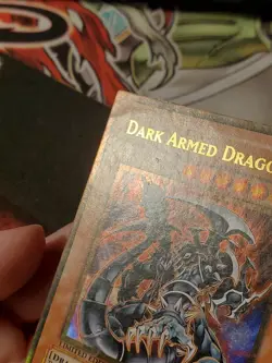 Yugioh Dark Armed Dragon GLD2-EN031 Ultra Rare Limited Edition Damaged/HP - Image 2