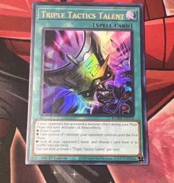Yu-Gi-Oh Triple Tactics Talent BLMM-EN170 1st Ed Monster Mayhem Ultra Rare Holo - Image 1