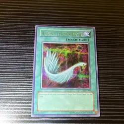 Konami Yu-Gi-Oh! TCG Harpie's Feather Duster SDD-003 Ultra Rare Foil EN LE - Image 4