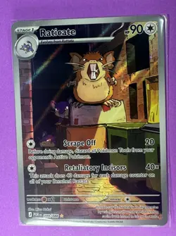 Raticate - 099/088 - Illustration Rare - Perfect Order - Pokemon Card - NM/M - Image 1