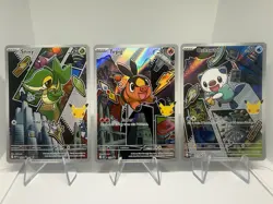 Pokemon First Partners Illustration Collection Series 2 Gen 5 Unova Starters - Image 1