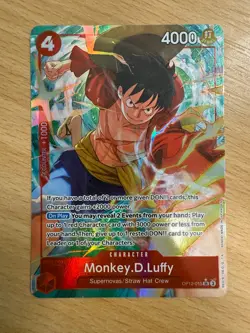 Monkey.D.Luffy (OP12-015 SR) ALT ART - One Piece - Image 1