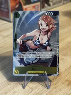 Nami Dash Pack Full Art Foil OP15-108 Adventure on Kami's Island One Piece Card - Image 1