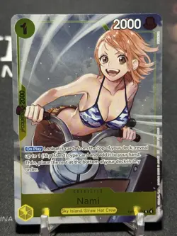 NAMI - One Piece OP15-108 - FA Full Art Rare R - Dash Pack Adventure on Kami's - Image 1