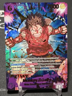 MONKEY D LUFFY - One Piece EB02-061 - SP Special Secret Rare SEC - PRB02 Premium - Image 1