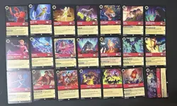 Disney Lorcana Whispers in the Well Complete C/U Play Set x4 each 504x Cards - Image 4
