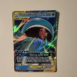 Pokemon TCG English Magikarp & Wailord GX SM166 Promo Holo HP300 - Image 1