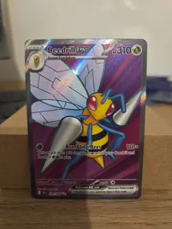 ​Pokemon Beedrill ex 098/086 Chaos Rising Ultra Rare Holo Card NM Near Mint Raw - Image 1
