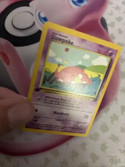Pokemon TCG Slowpoke 1st Edition Near Mint 67/82 Card, Great Condition - Image 2
