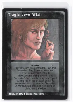 1994 Deckmaster Jyhad Tragic Love Affair # V:TES Trading Card - Image 1
