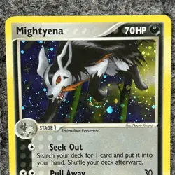 Pokemon Mightyena 12/107 Holo Foil Card 2005 NM - Image 5