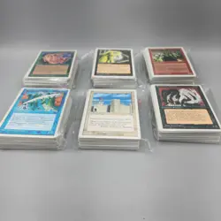 Magic the Gathering Vintage White Border Lots - 1993 - 2003 300+ Cards READ - Image 1