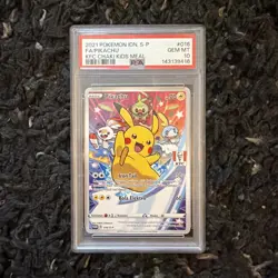 Pikachu Full Art Promo 016/S-P PSA 10 KFC Stamped Exclusive Pokemon Card - Image 1