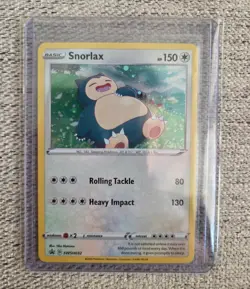 Snorlax SWSH032 Sword & Shield Black Star Promo Card Holo 2020 - Image 1