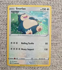 Snorlax SWSH032 Sword & Shield Black Star Promo Card Holo 2020 - Image 3