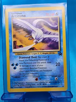 Articuno 22 NM Black Star Promo Rare Pokemon TCG Card 2000 - Image 1