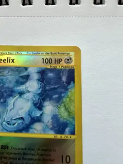 Steelix 35/147 Aquapolis Pokemon TCG Card Reverse Holo Mint Condition E Reader - Image 4