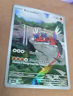 Pokemon TCG Koraidon EX Scarlet & Violet Holo Card 014 NM - Image 2