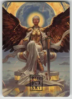 Herald of Eternal Dawn Art Card (/54) (Gold-Stamped Signature) Foundations 27 NM - Image 1