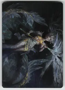 Sharae of Numbing Depths Art Card Normal S Art Series: Wilds of Eldraine 32 NM - Image 1