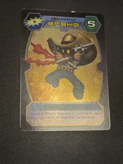 Digimon Deputymon DT-12 Holo Rare Card D-Tector Series 1 2002 Bandai - Image 5