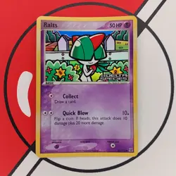 RALTS 81/113 2005 EX Delta Species Reverse Holo STAMPED Pokemon Card Near Mint - Image 1