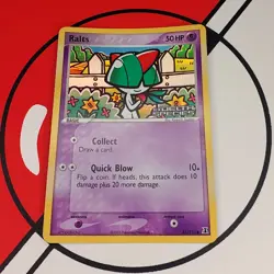 RALTS 81/113 2005 EX Delta Species Reverse Holo STAMPED Pokemon Card Near Mint - Image 2