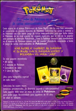 Sealed SPANISH Base Set ZAP! Theme Deck (60 Pokemon Cards) - Image 2