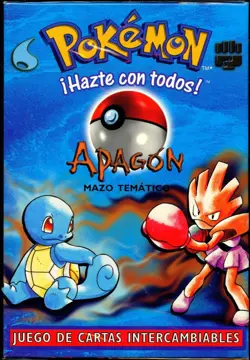 Sealed SPANISH Base Set BLACKOUT Theme Deck (60 Pokemon Cards) - Image 1