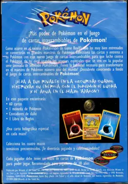 Sealed SPANISH Base Set BLACKOUT Theme Deck (60 Pokemon Cards) - Image 2