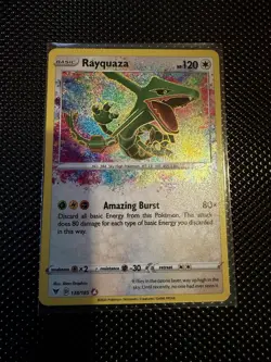 Pokemon Card Rayquaza 138/185 Swsh04: Vivid Voltage Holo - Image 4