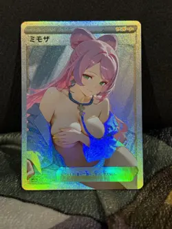 CUSTOM GODDESS STORY POKEMON MIRIAM ANIME WAIFU CARD - Image 1