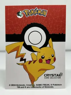 ARBOK (GOLD) - CRYSTAL CARD COLLECTION 2024 - POKEMON - Image 2