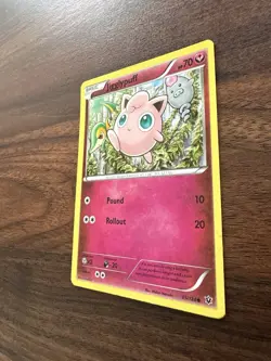 2016 Jigglypuff 65/124 XY Fates Collide Pokemon TCG Card LP - Image 4