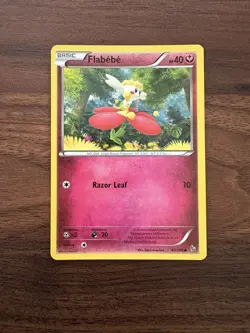 Flabebe 63/106 - XY - Flashfire - Pokemon Card - Regular - NM - Image 1