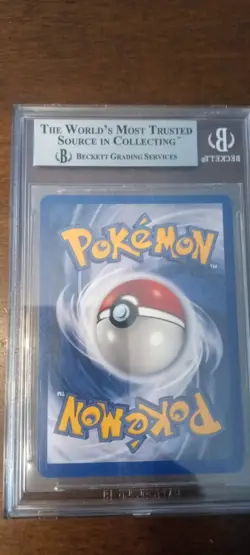 1999 Pokemon Raichu Holo Rare Fossil Unlimited BGS 8.5 – Card 14/62 - Image 3