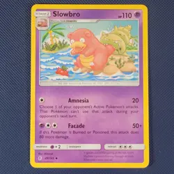 Slowbro 49/145 - Guardians Rising - Uncommon Pokemon Card - LP - Image 1