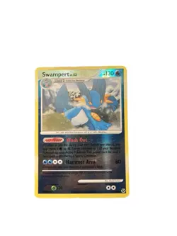 Pokemon Swampert TCG Great Encounters Holo Card 9/106 Rare - Image 4