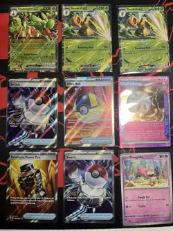 Lot Of 9 Pokemon Cards - Playable, Good Value (ultra Ball, Slowpoke, More) - Image 1
