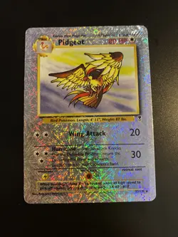 Pidgeot Reverse Holo 33/110 Legendary Collection Set Pokemon Card LIGHTLY USED - Image 1