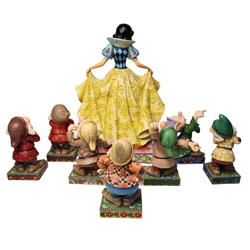Jim Shore Disney Snow White Signed and the Seven Dwarfs Group Please Read! - Image 5