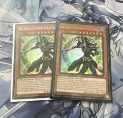 Konami Yu-Gi-Oh! TCG Dark Magician the Magician of Black Magic LC04-EN003 x2 - Image 1