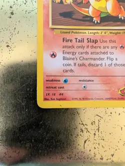 Blaine's Charmander 60/132 Common Gym Challenge Pokemon Unlimited - Image 5