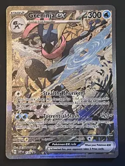 Greninja EX - SVP 132 - Black Star Promo - Pokemon TCG Card NM Rare - Image 1
