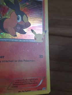 Tepig - 13/25 McDonald's 25th Anniversary Set - Holographic Pokemon Card - Image 2